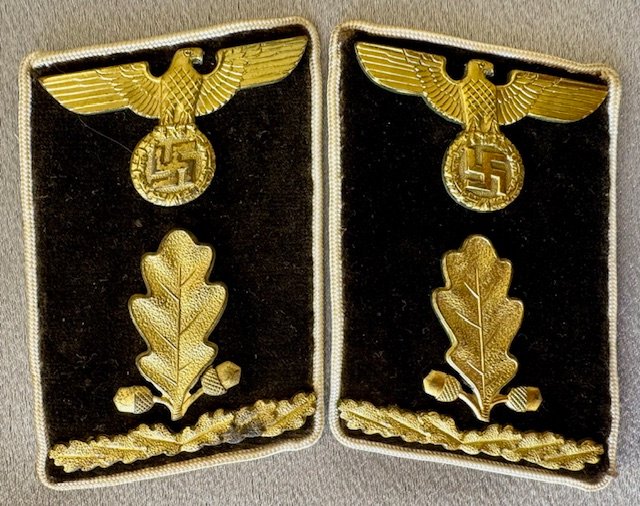 Kreisleitung Oberabschnittsleiter Collar Tabs #20037 