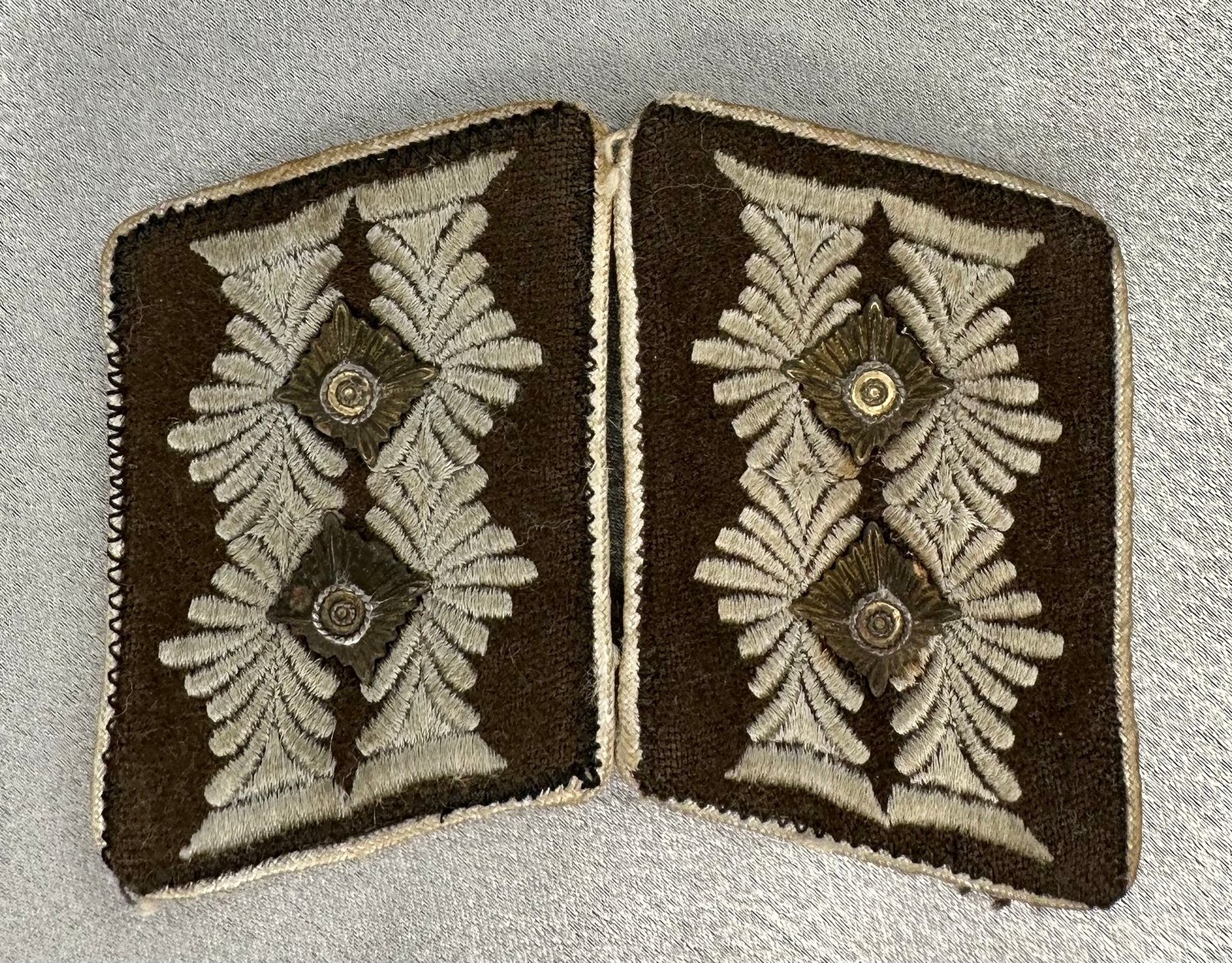 Org. Todt Hauptbauleiter Collar Tabs #16918 