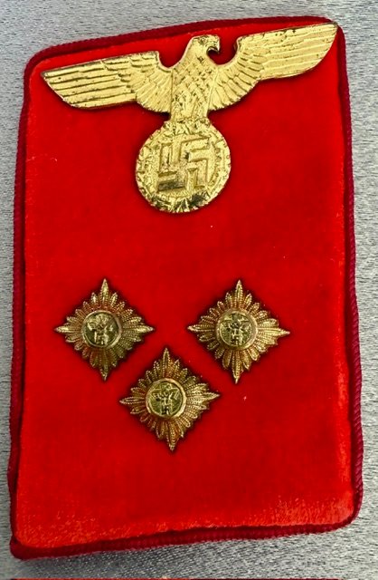 Gau Einsatzleiter Collar Tab #20485 