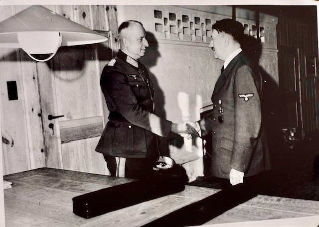 Hitler with Erich von Manstein Photo #19130 