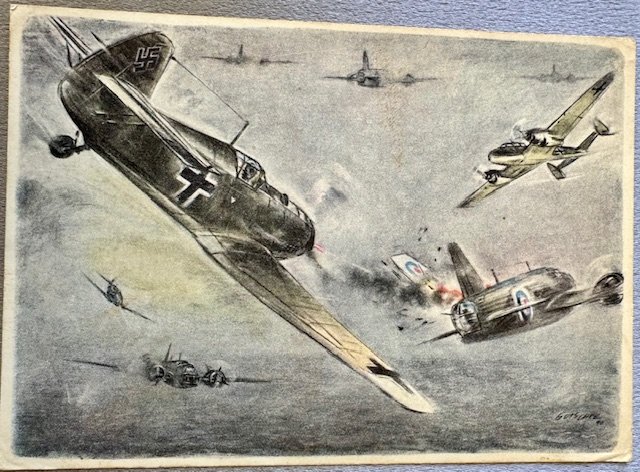 Ein Jäger greift an Postcard #19629 