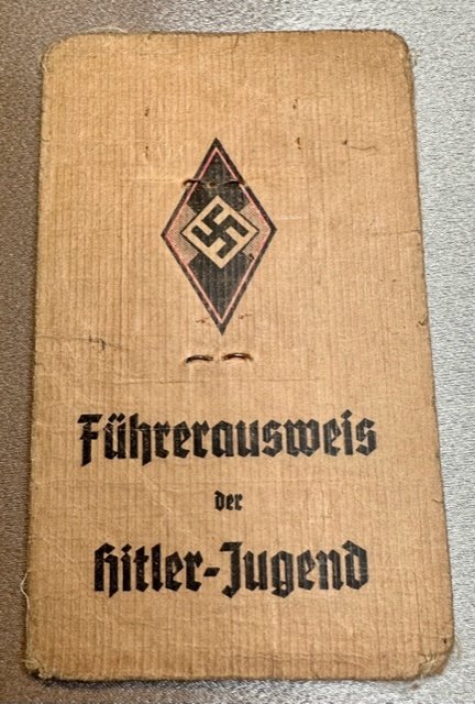 Führerausweis der Hitler-Jugend #16350 