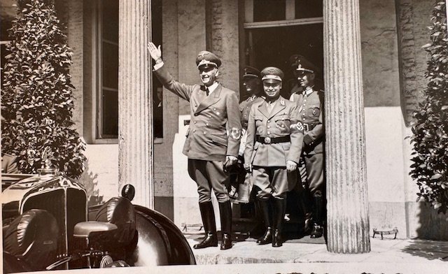Reichsminister Wilhelm Frick with Gauleiter Grohé #19594 