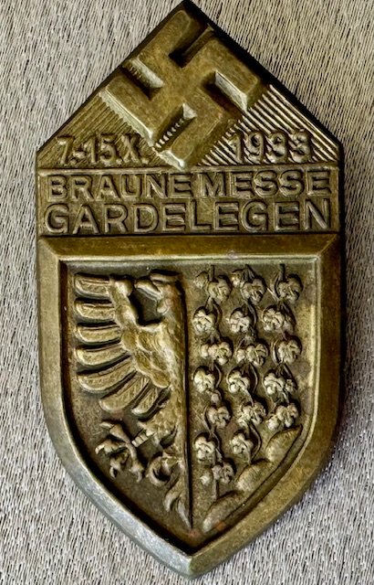 Braune Messe Gardelegen 7.- 15. X. 1933 Tinnie #19942 