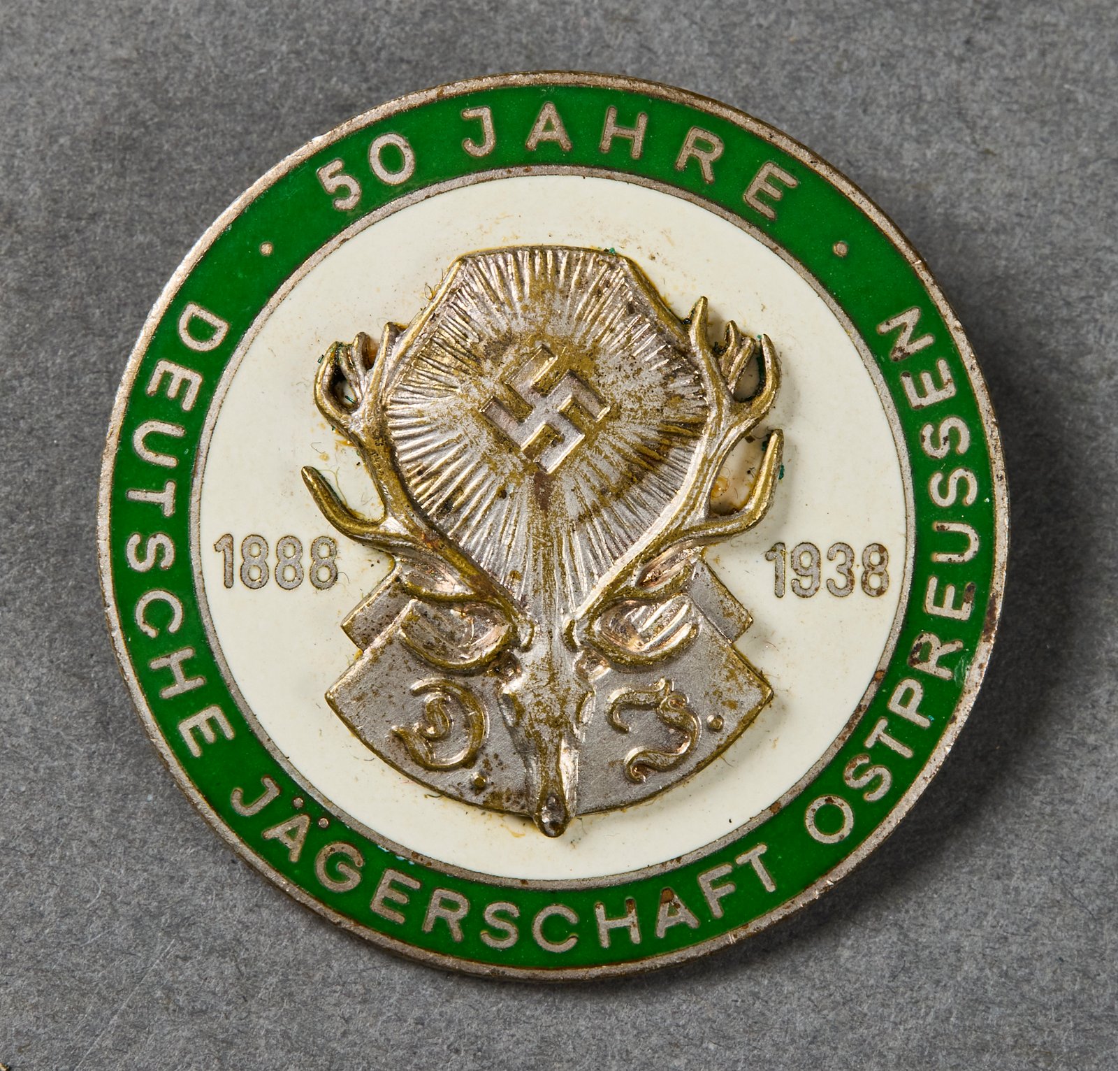 Deutsche Jägerschaft 50 Year Badge #21740 