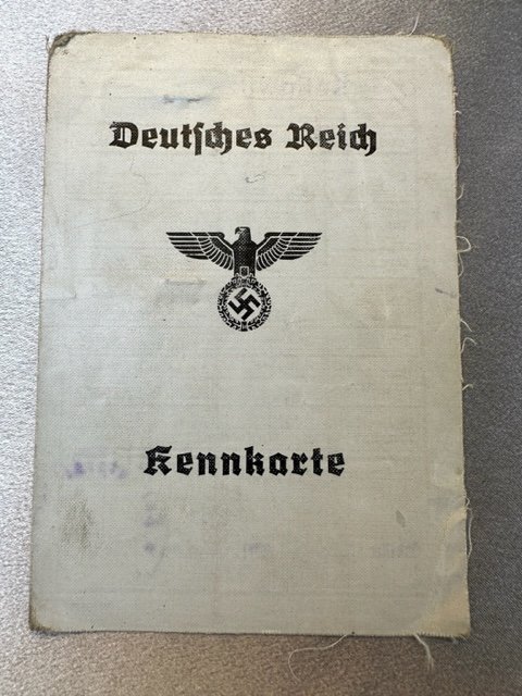 Deutsches Reich Kennkarte #16516 