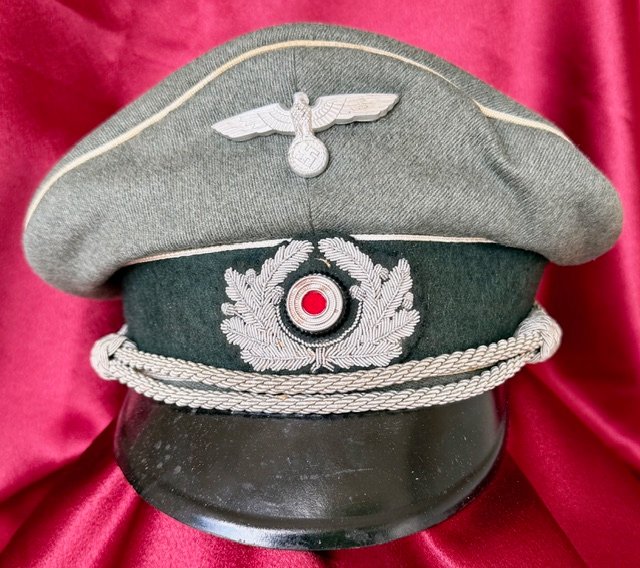 German Infantry Officer\'s Visor #20445 