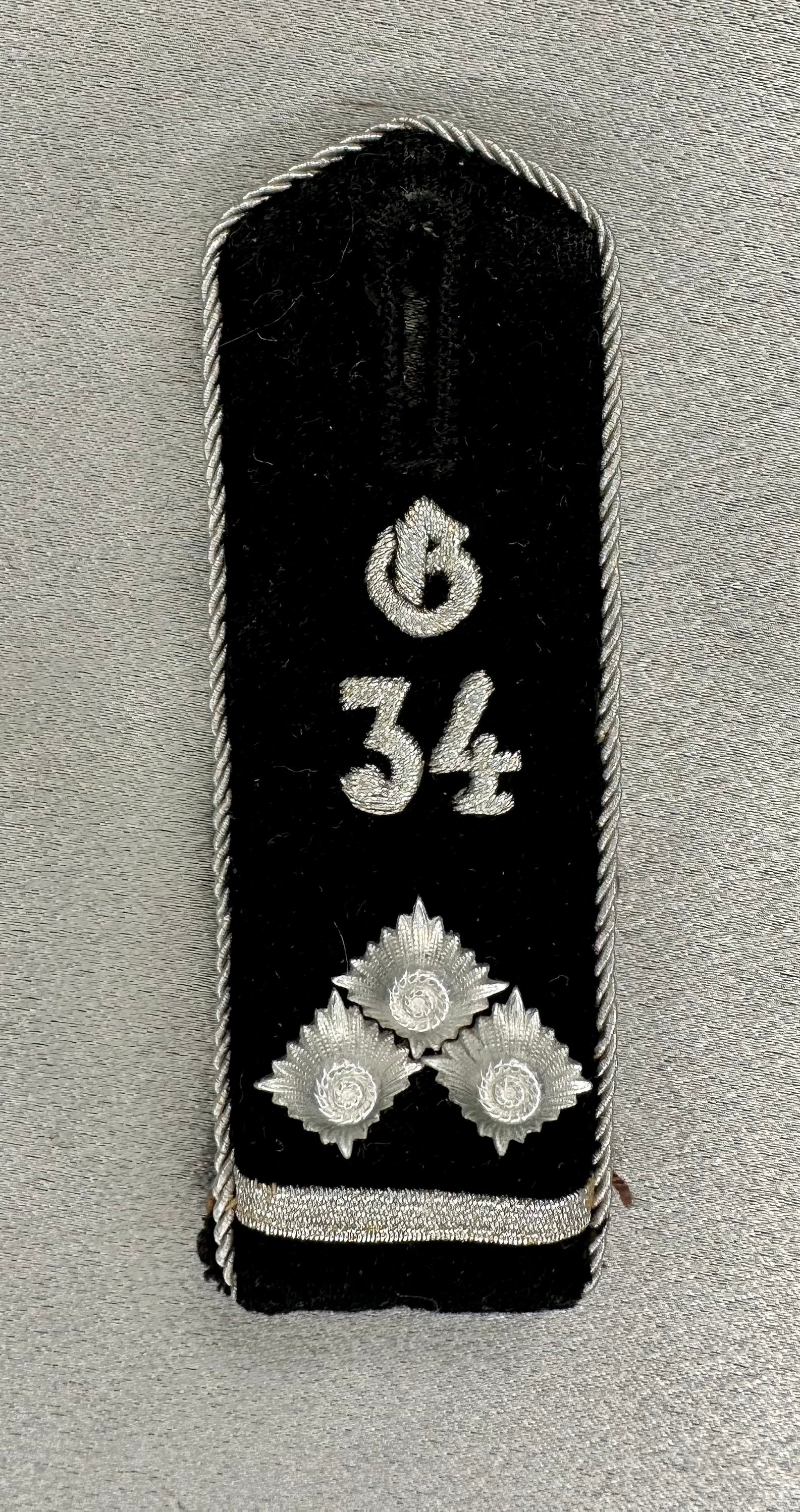 HJ Officer Shoulder Board #16809 
