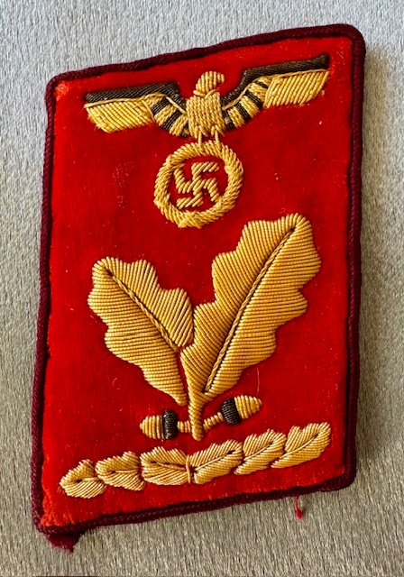 Gau Oberbereichsleiter Collar Tab #18221 