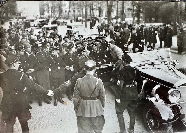 Hitler Arriving at the Kroll Opera House Photo #19185 