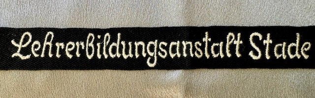 HJ Lehrerbildungsanstadt Stade Cuff Title #18271 