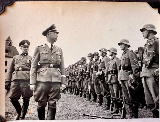 Himmler Inspecting Totenkopf Division Photo #19287 
