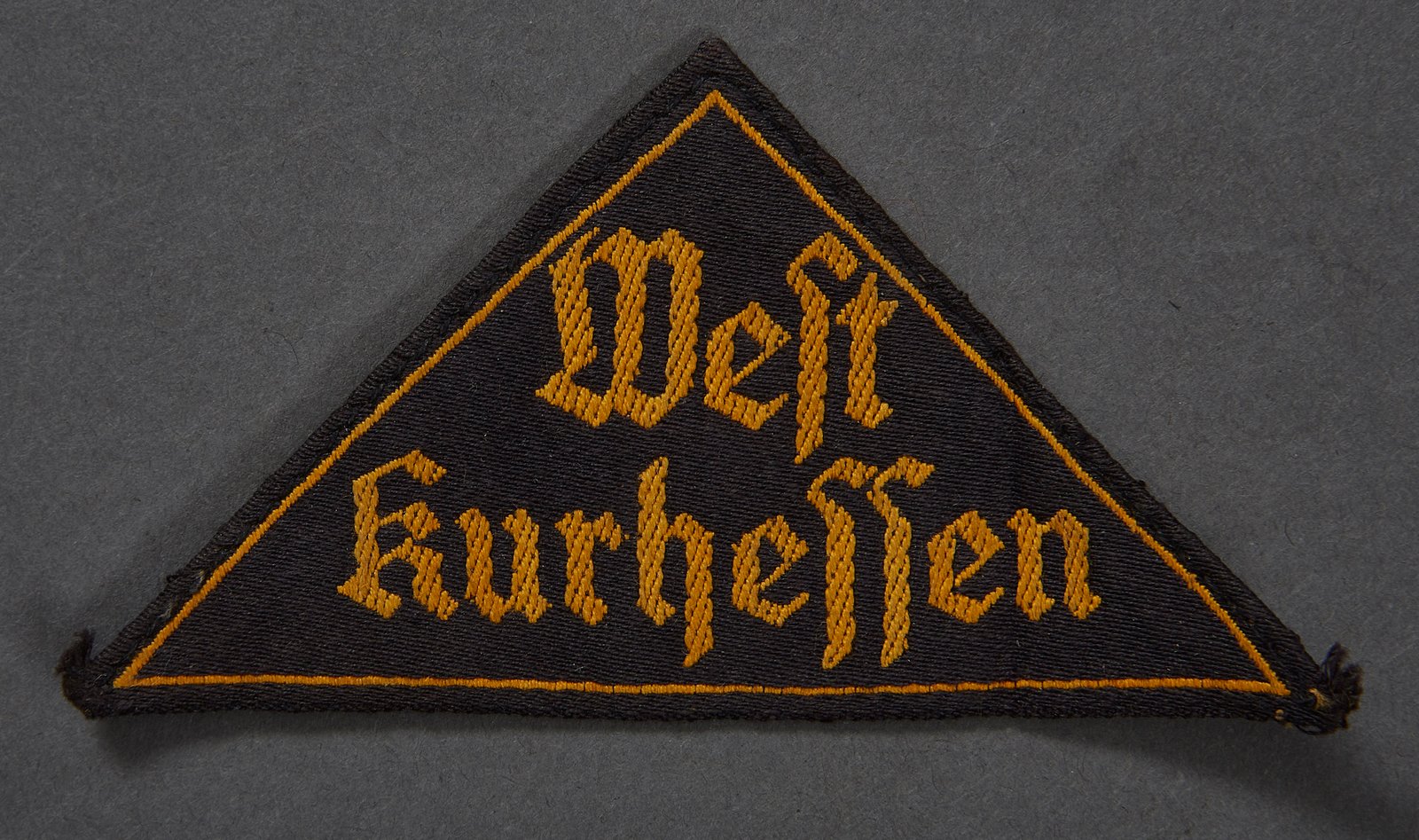 HJ West Kurhessen District Sleeve Triangle #16136 