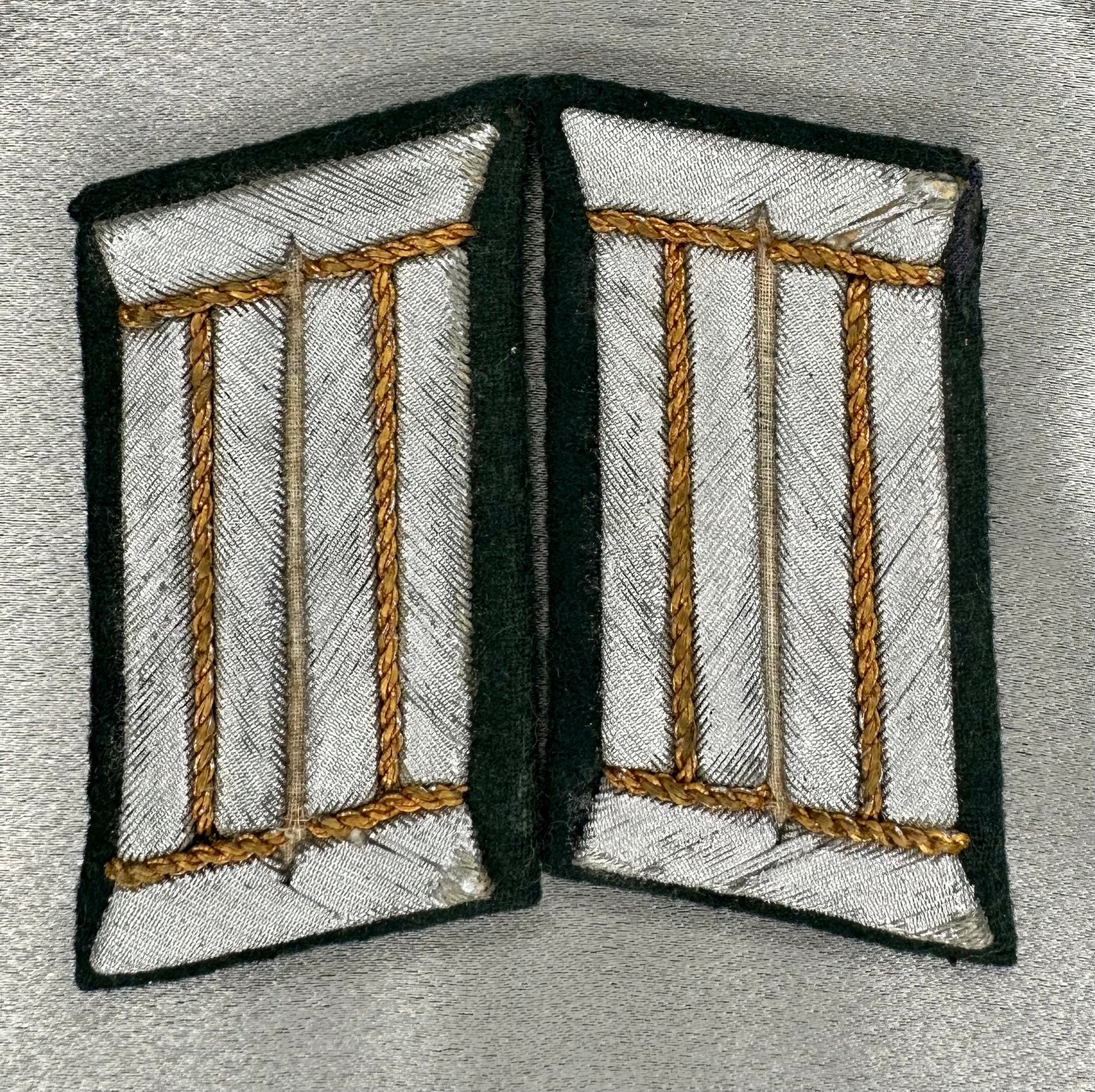 Coastal Artillery Officers Collar Tabs #16935 