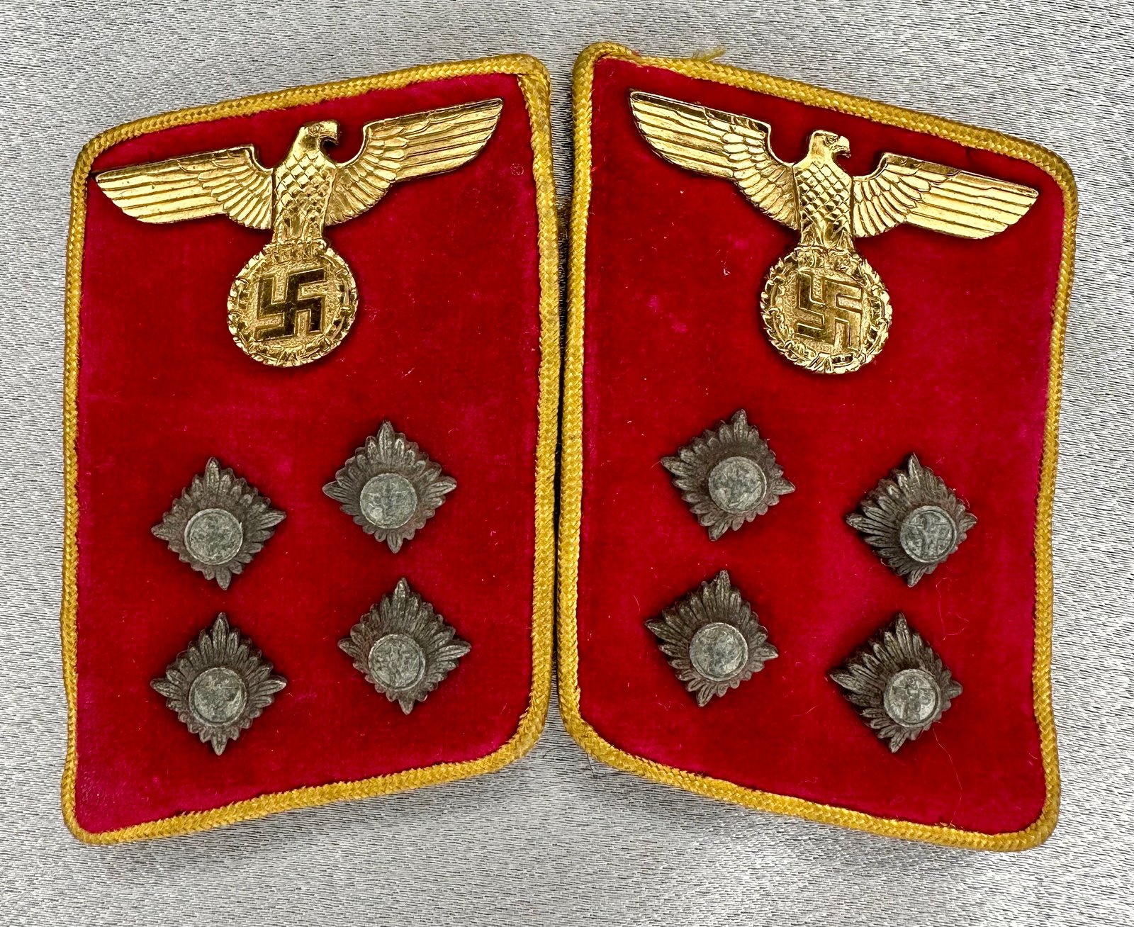 Reichsleitung Gemeinschaftsleiter Collar Tabs #16631 