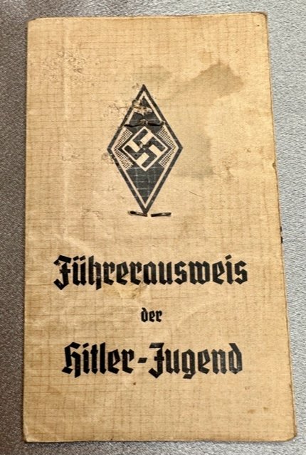 Führerausweis der Hitler-Jugend #16346 