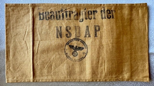 Beauftragter der NSDAP Armband #19105 