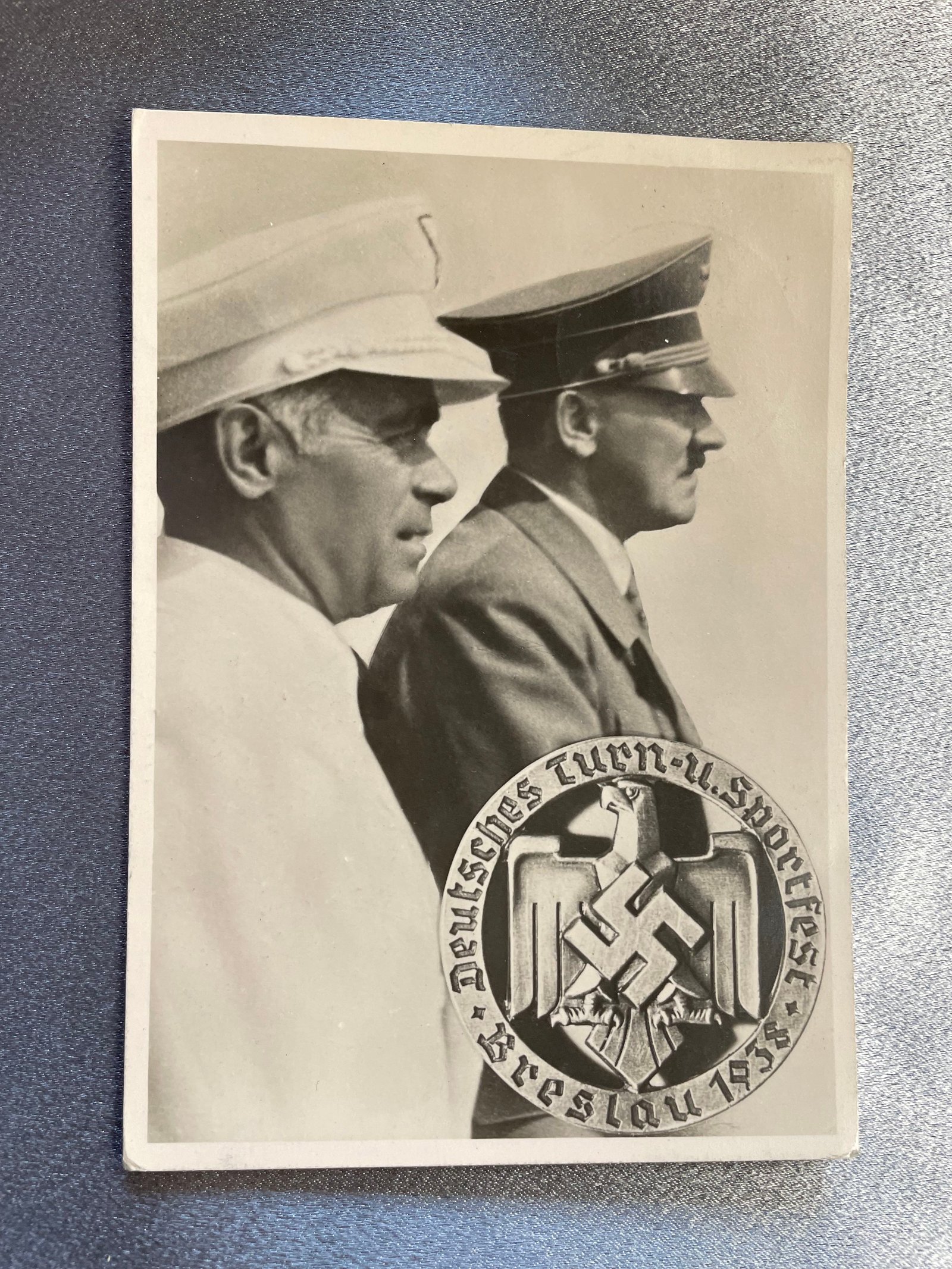 Adolf Hitler Postcard, 1938 Breslau Sportsfest #15190 