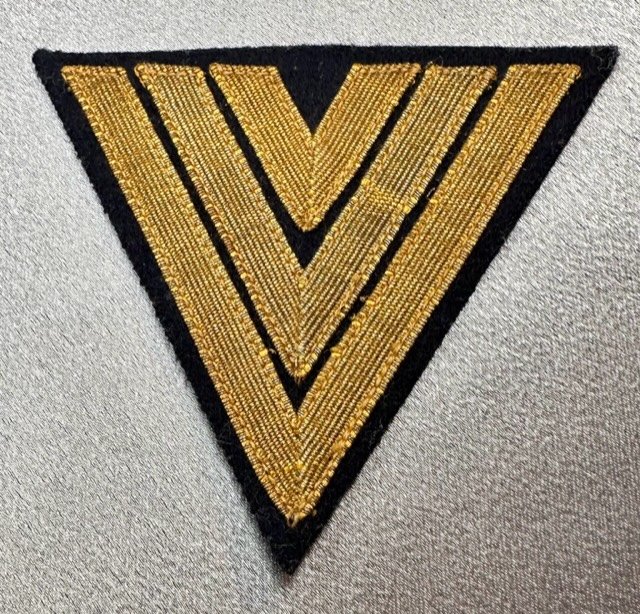 Kriegsmarine Hauptgefreiter Rank Chevron #16423 