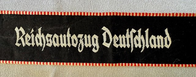 Reichsautozug Deutschland Cuff Title #18295 