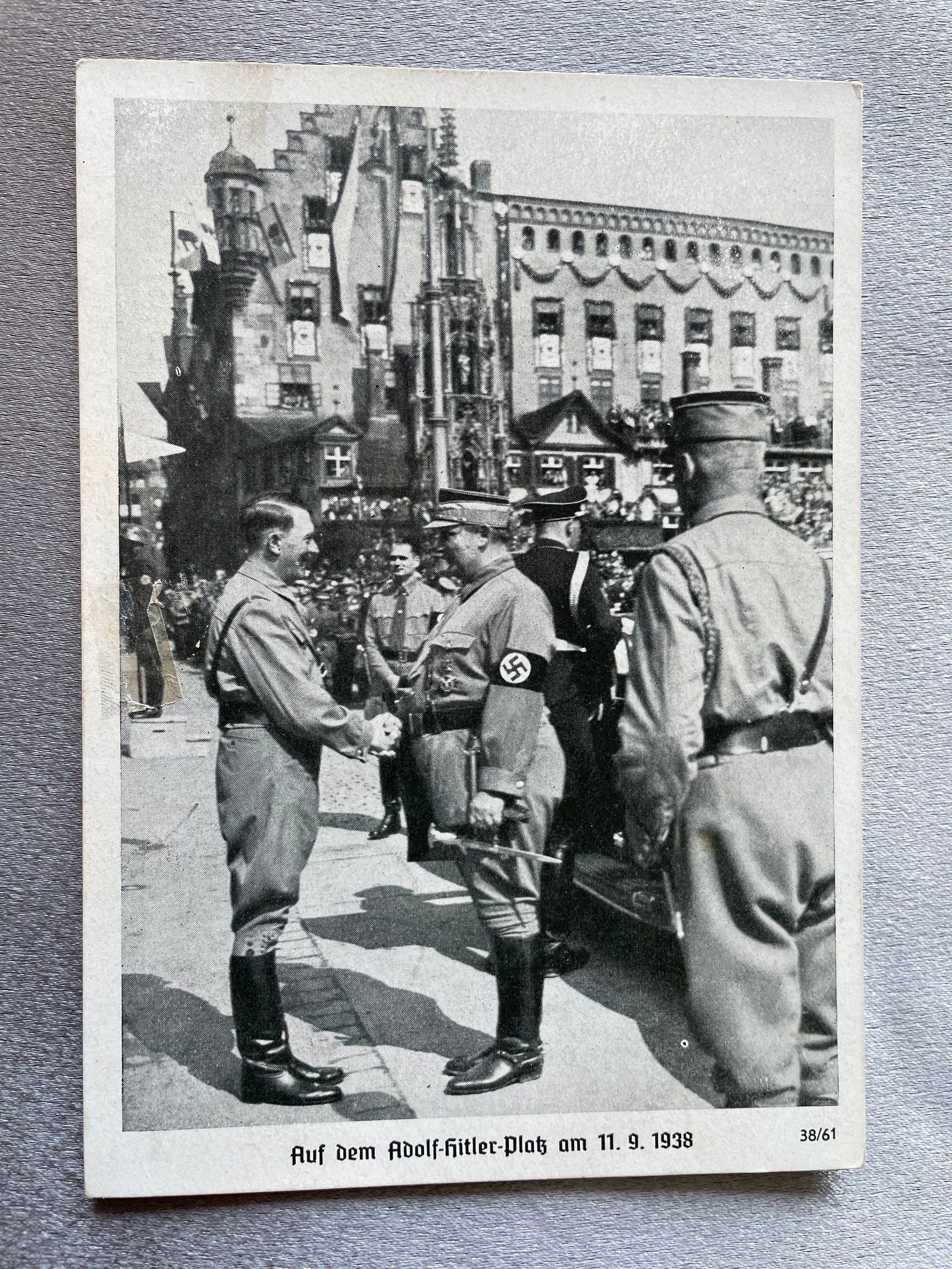 Adolf Hitler Platz Reichsparteitag Nürnberg Postcard #14848 