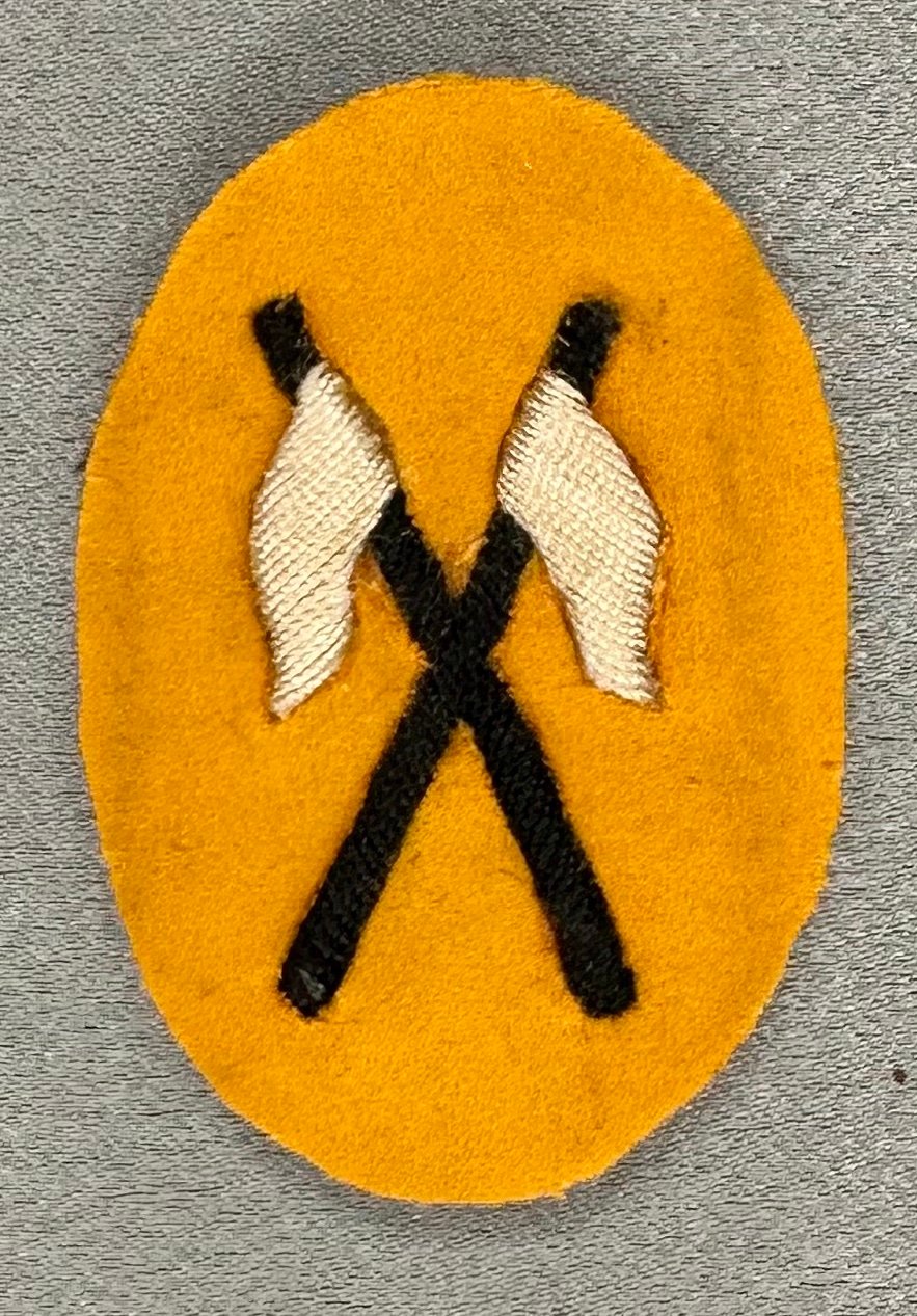 HJ Qualified Horseman Sleeve Badge #17180 