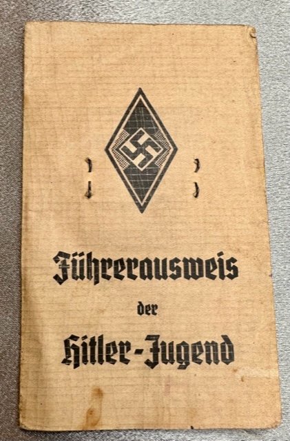 Führerausweis der Hitler-Jugend #16341 