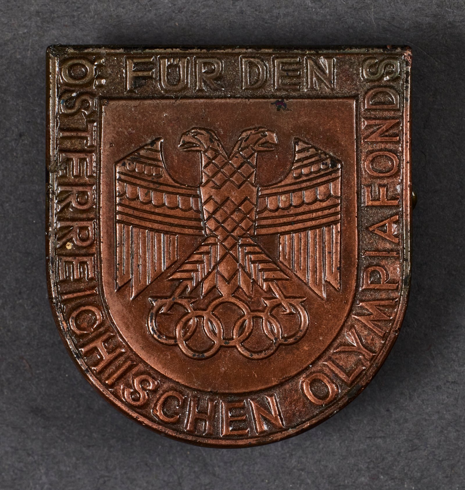 Austrian Olympic Badge #22284 
