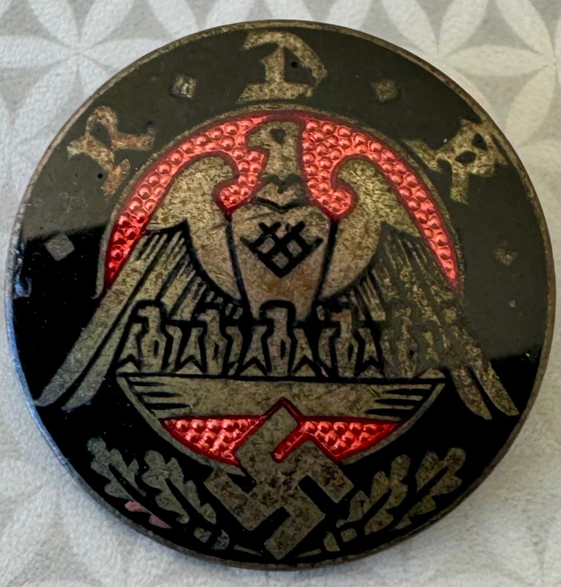 Reichsbund der Kinderreichen Deutschlands zum Schutze der Familie Abzeichen #17877 