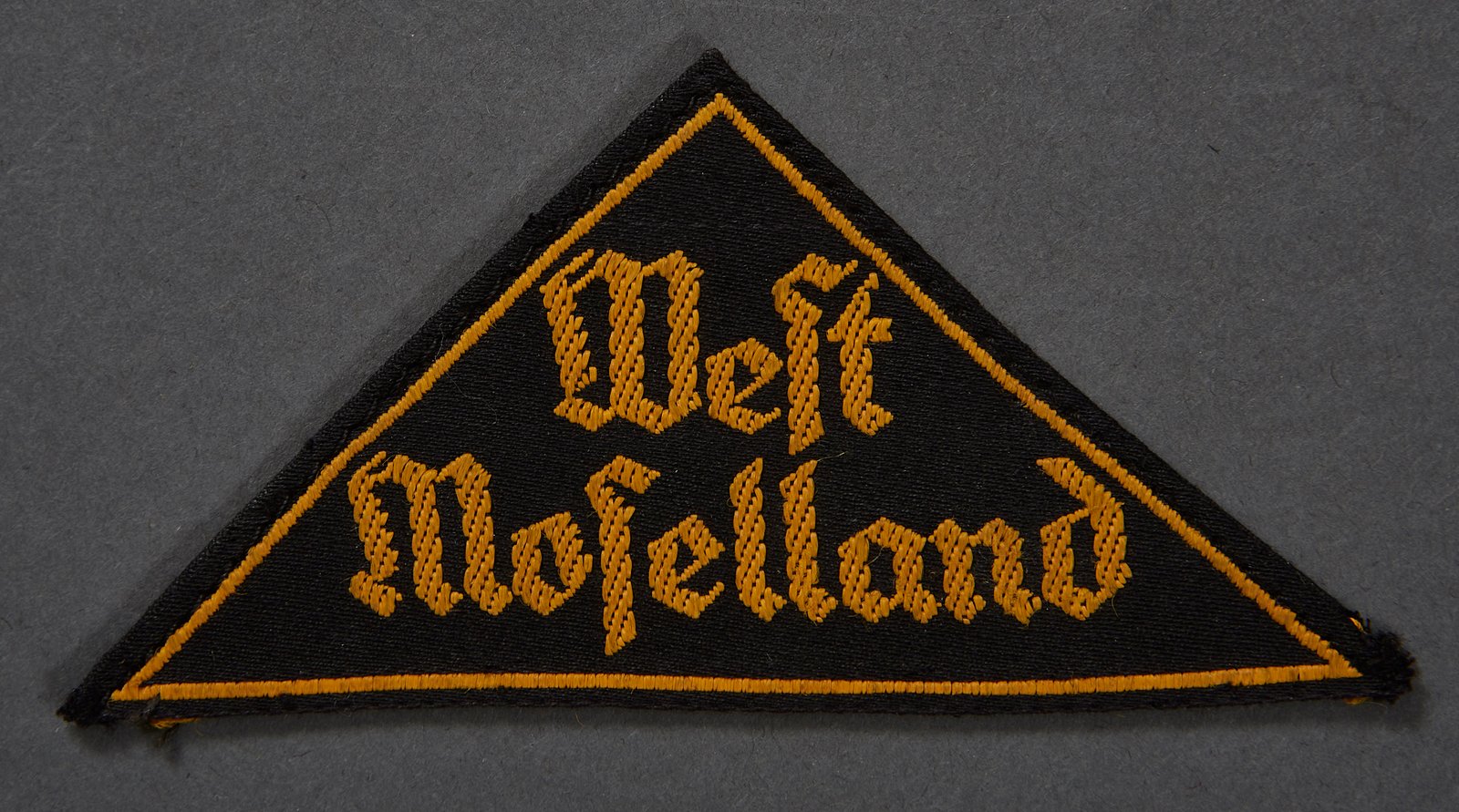 HJ West Moselland District Sleeve Triangle #16141 