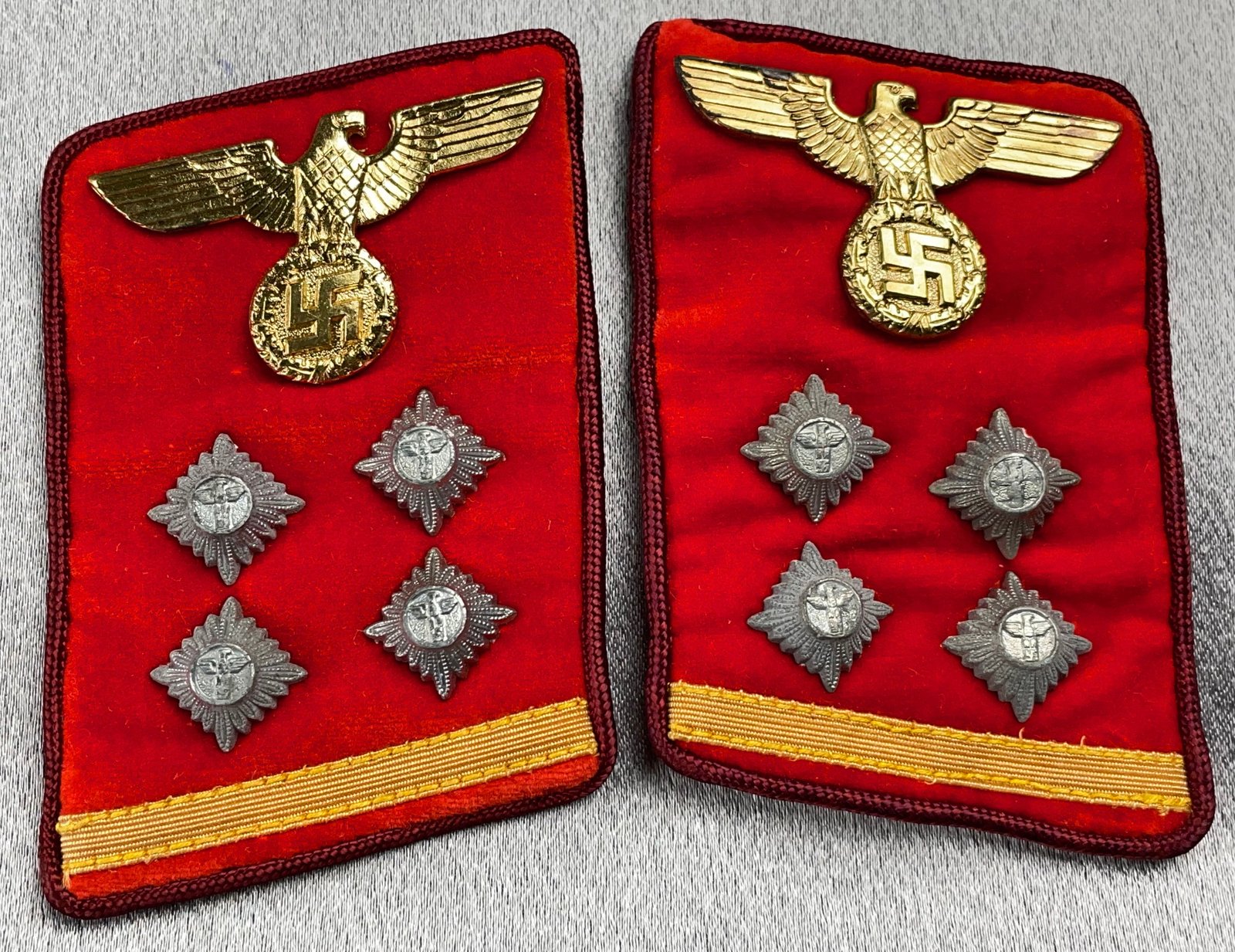 Gauleitung Obergemeinschaftsleiter Collar Tabs #15953 