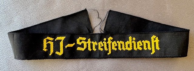 HJ Streifendienst Cuff Title #19012 