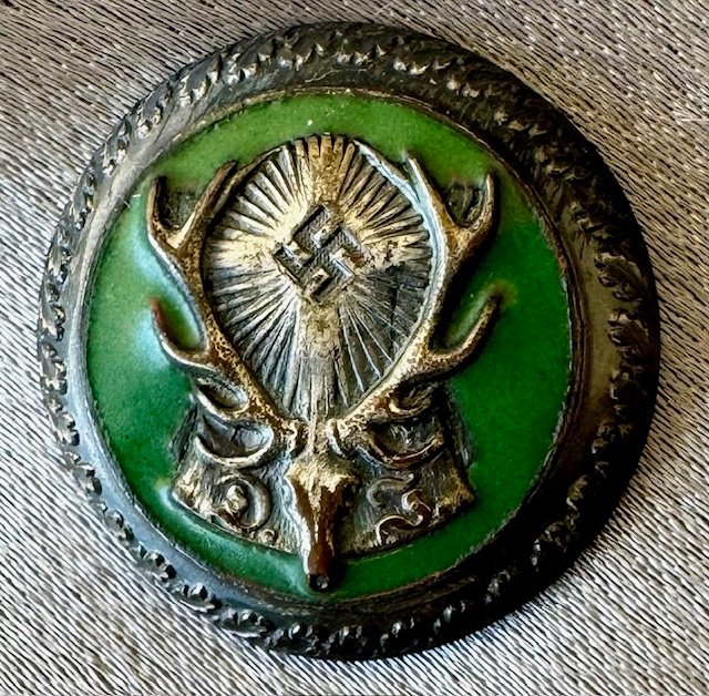 Deutsche Jägerschaft Cap Insignia #17984 