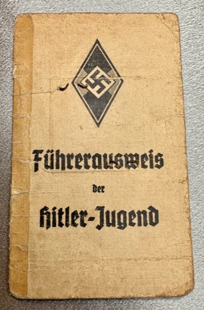 Führerausweis der Hitler-Jugend #16338 