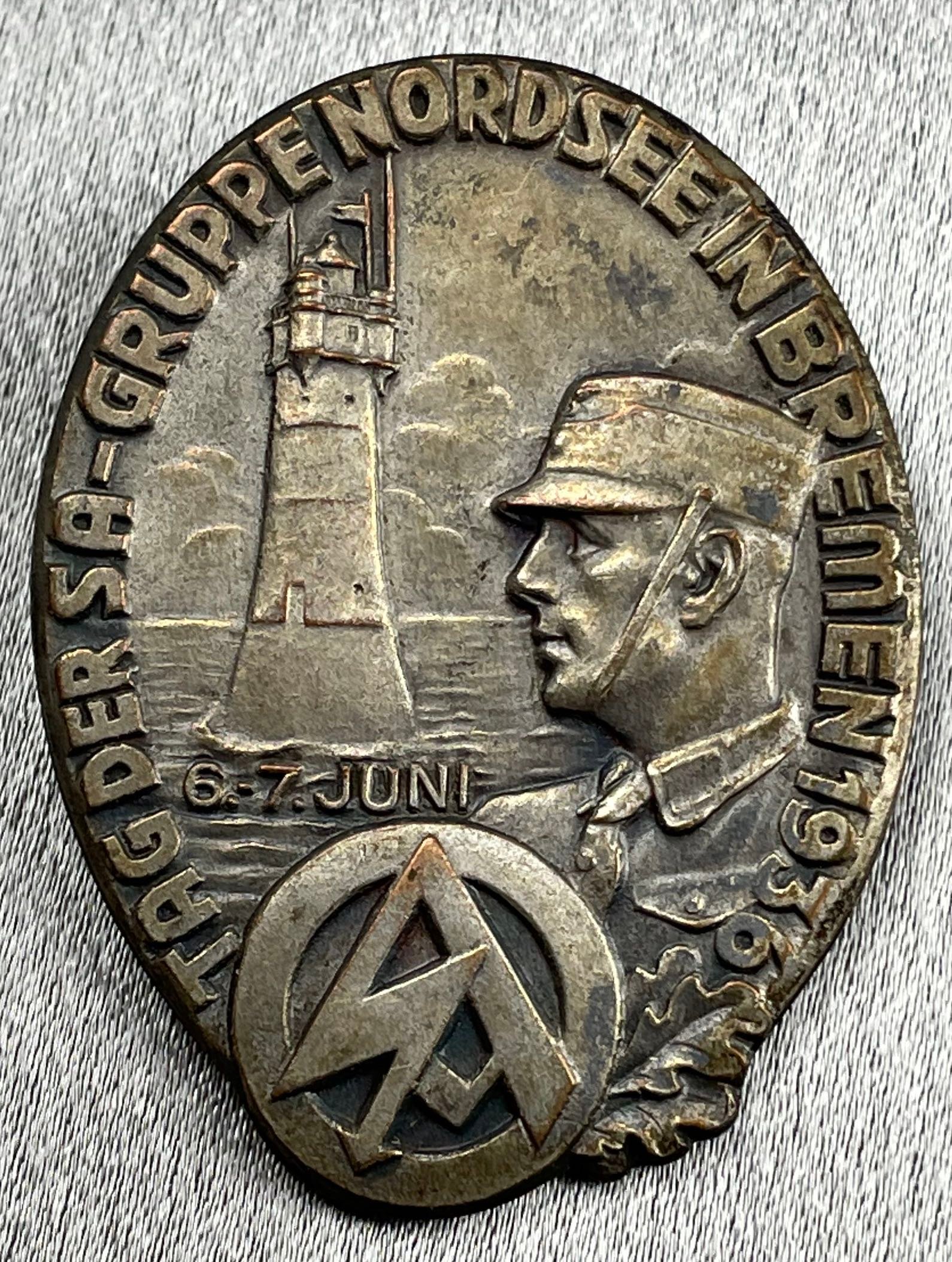 Tag der SA-Gruppe Nordsee in Bremen 1936 Tinnie #15287 