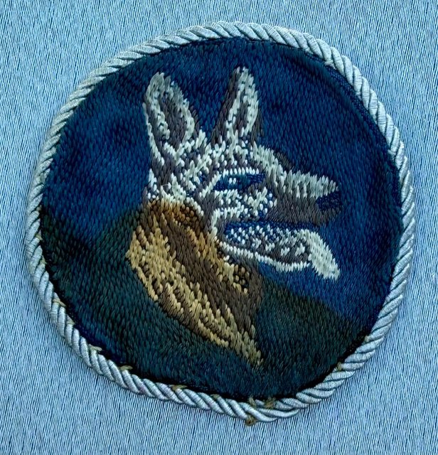 Reichsbahn/Bahnschutz Canine Sleeve Insignia #20147 