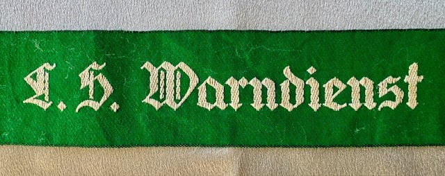 L. S. Warndienst Cuff Title #18199 