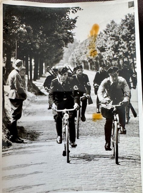 SS bike patrol began in Berlin #18644 
