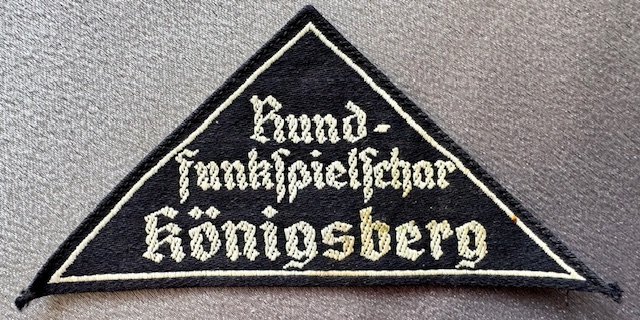 BDM Rund-funkspielschar Königsberg Triangle #19255 