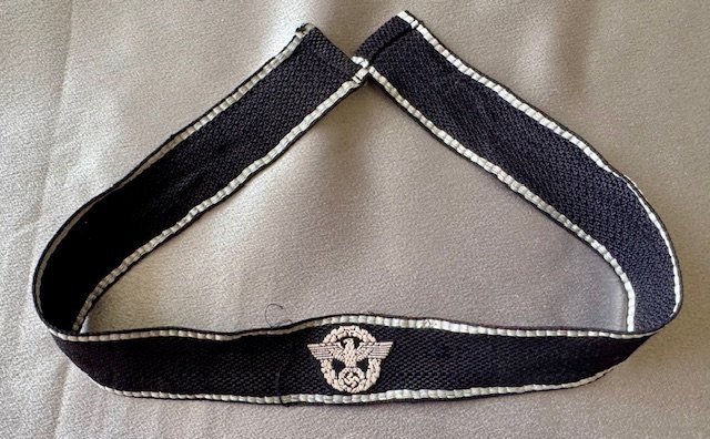 4th SS Polizei Panzer Grenadier Division Officer, 1st Pattern Cuff Title #18904 