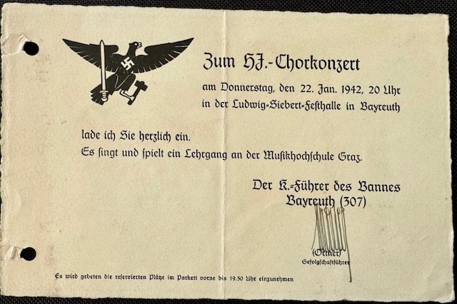 Zum HJ Chorkonzert #17797 