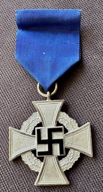 25 Year Faith Service Medal #18687 