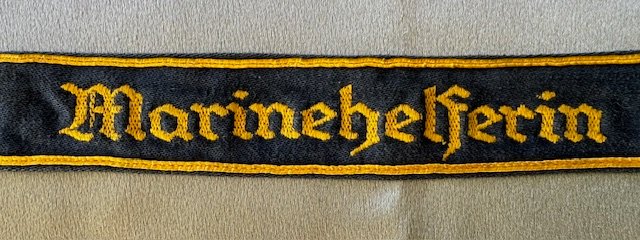 Marinehelferin Cuff Title #18283 