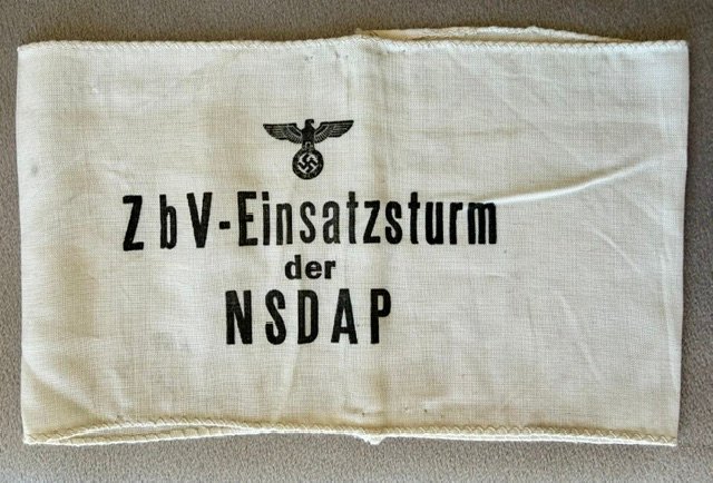 ZbV-Einsatzsturm der NSDAP Armband #20564 