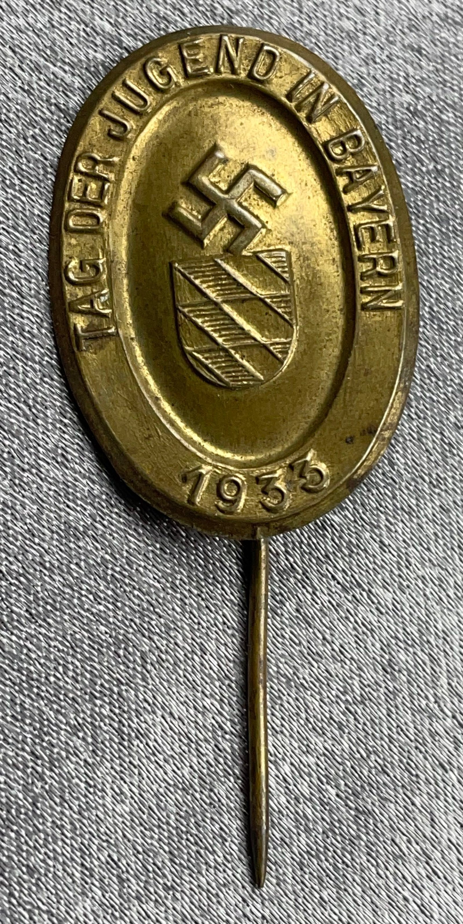 Tag der Jugend Bayern 1933 Tinnie #16270 