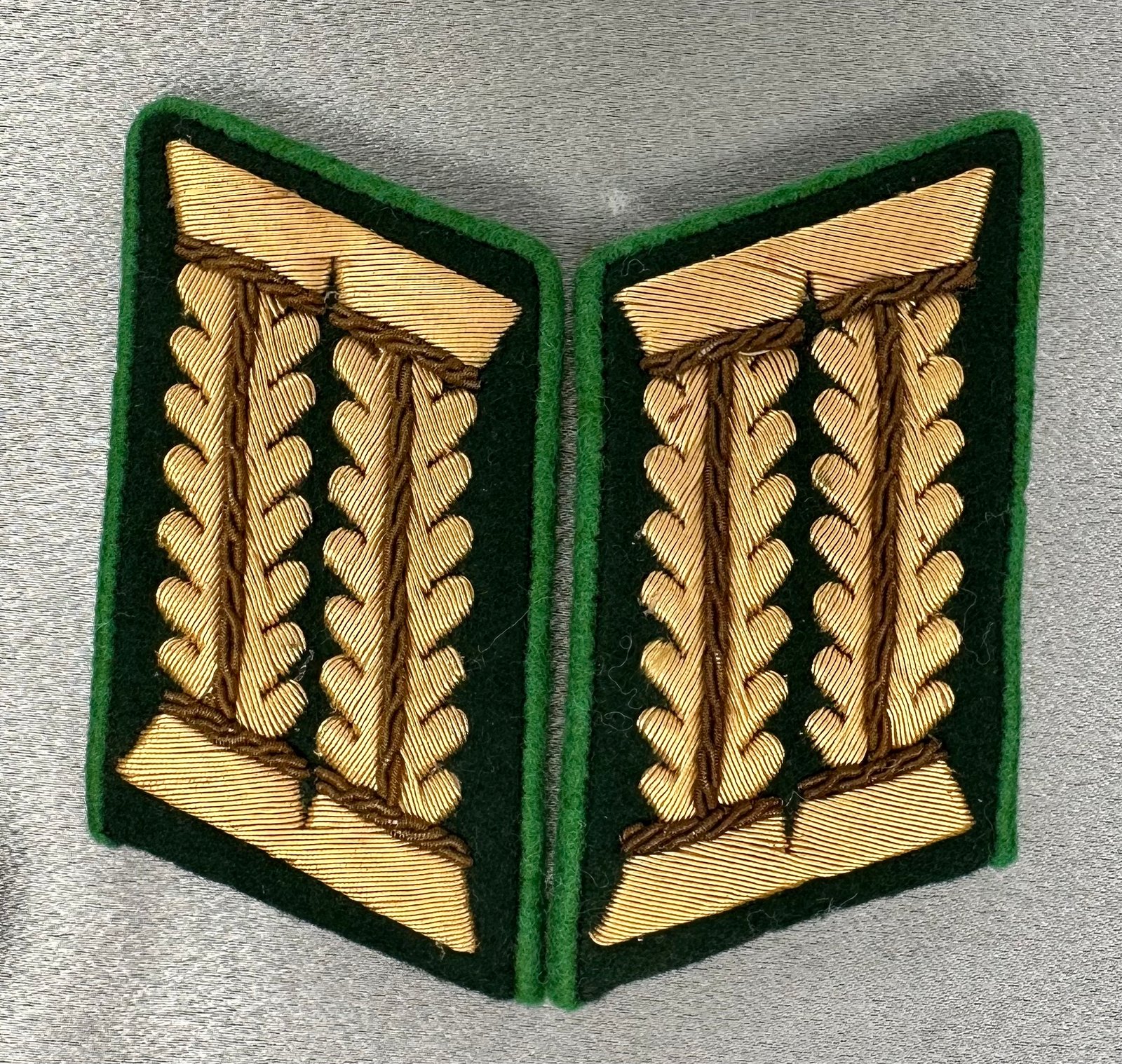 Heer Administrative Officers Collar Tabs #16668 