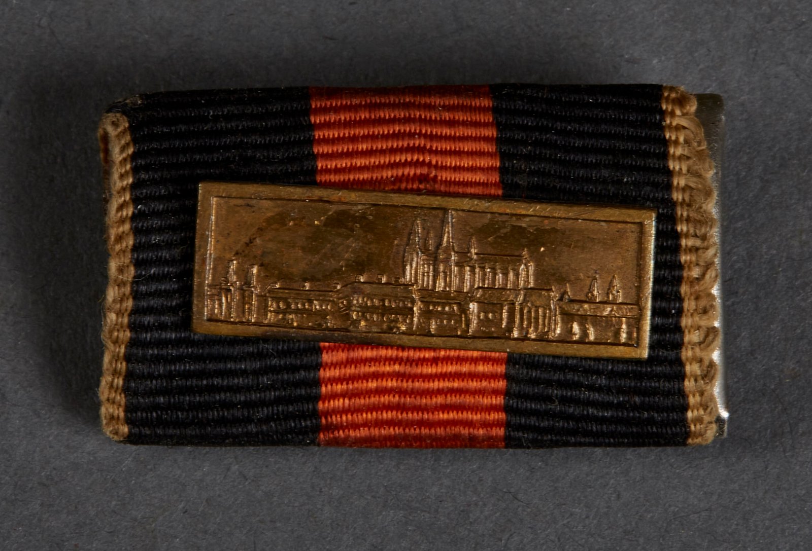 Czech Annexation Ribbon Medal with Prague Bar #16197 
