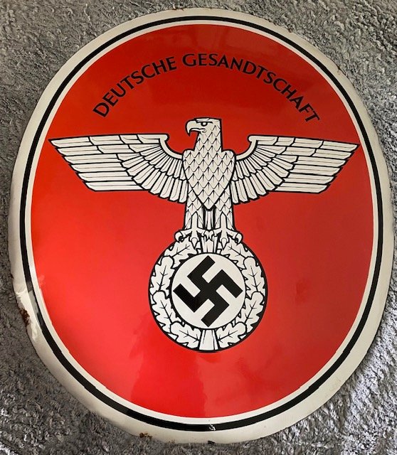 Deutsche Gesandtschaft Sign #19418 
