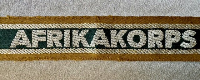 Afrikakorps Cuff Title #18103 