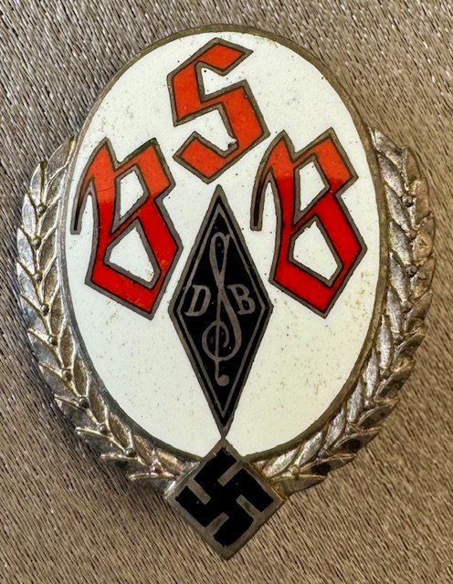 German Singers Association Badge #18089 